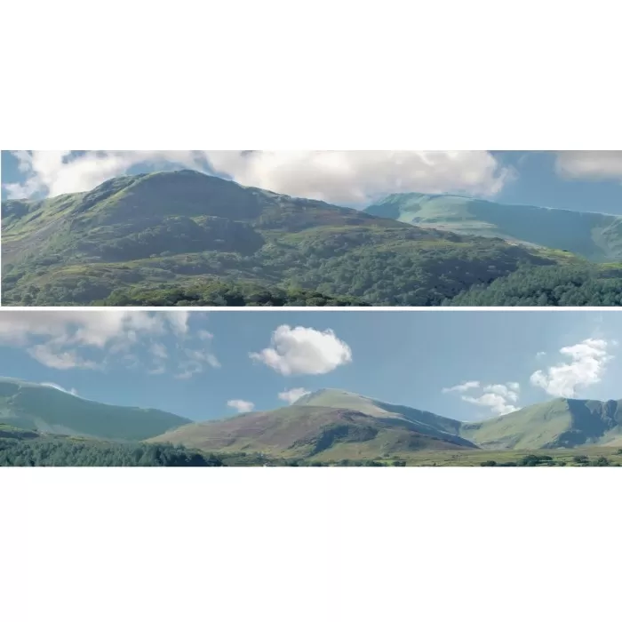 Backscene Llanberis 255A OO Self Adhesive 15inch tall