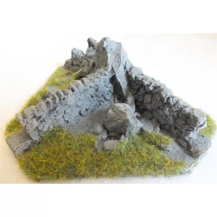 Dry stone wall corner Terrain 20-25mm  JCORN1
