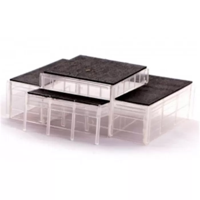 Modern Glass Station Building N Gauge