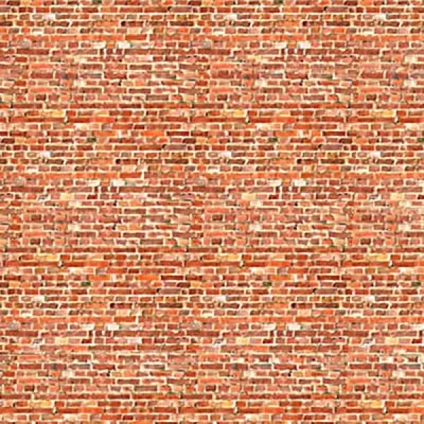 Self-Adhesive Building Paper Light Old Red Brick OO