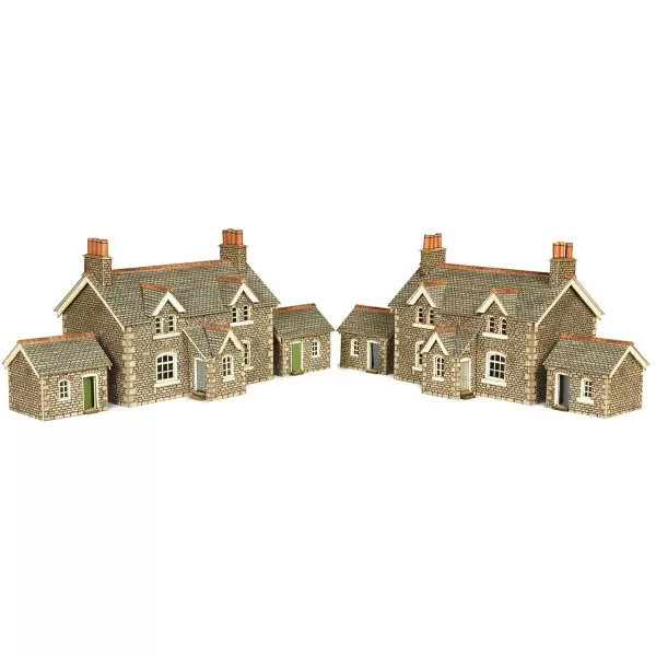 N Gauge Workers Cottages Metcalfe PN155