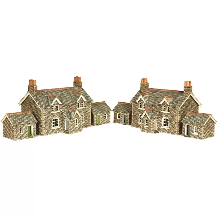 N Gauge Workers Cottages Metcalfe PN155