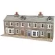 N gauge Low relief Terraced House Fronts in Stone Metcalfe PN175