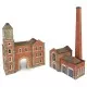N gauge Boiler House and Factory Entrance Metcalfe PN184