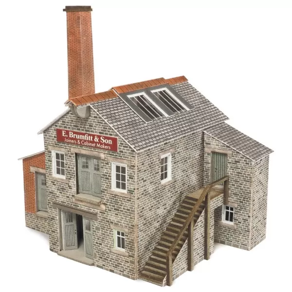 Ramshackle Workshop N gauge  Metcalfe PN186