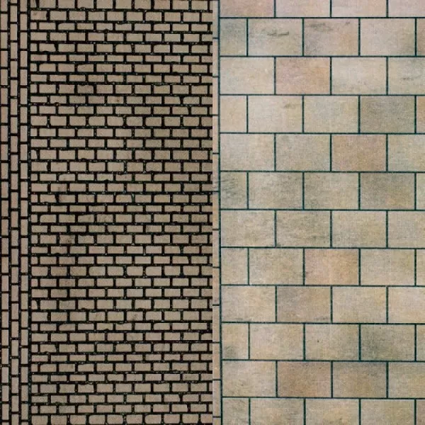 N gauge Paving and Cobblestones Metcalfe PN903