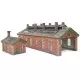 Double Track Engine Shed N gauge Metcalfe PN913
