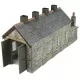N gauge Engine Shed in stone Metcalfe PN932