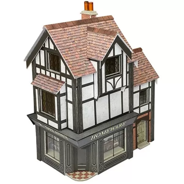 Timber Framed Pub or Shop Building No.1 Market Street N gauge Metcalfe PN950