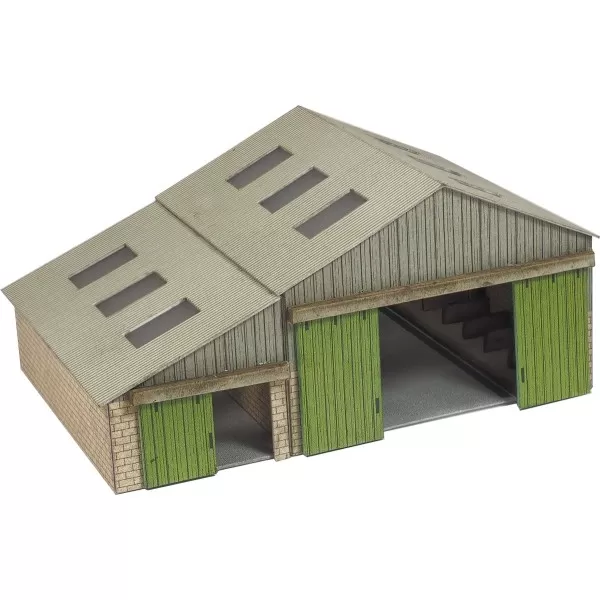 N GAUGE MANOR FARM BUILDINGS Metcalfe PN951