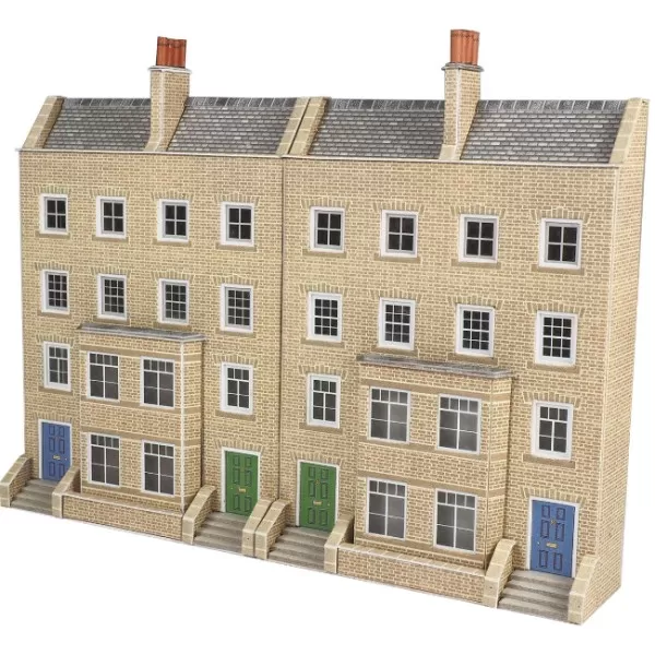 N GAUGE LOW RELIEF TOWN HOUSE Metcalfe PN973