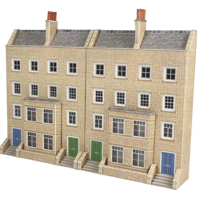 N GAUGE LOW RELIEF TOWN HOUSE Metcalfe PN973