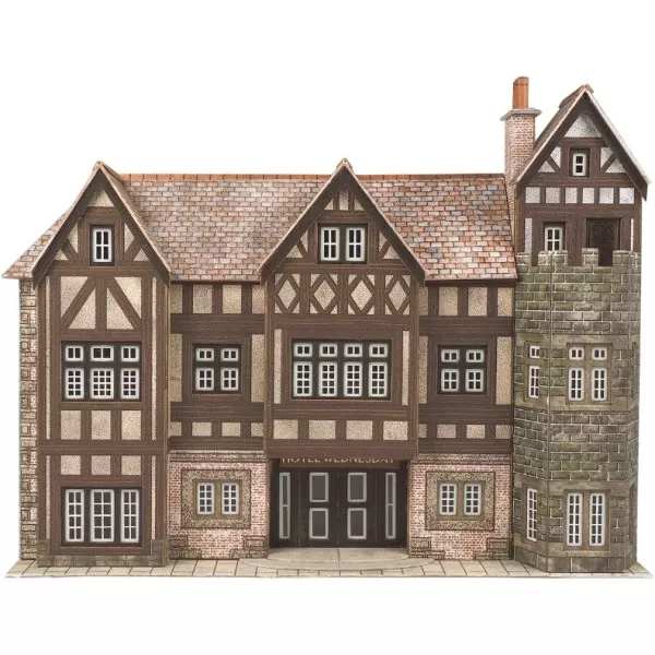 N gauge Low Relief Timber Framed Hotel Metcalfe PN975