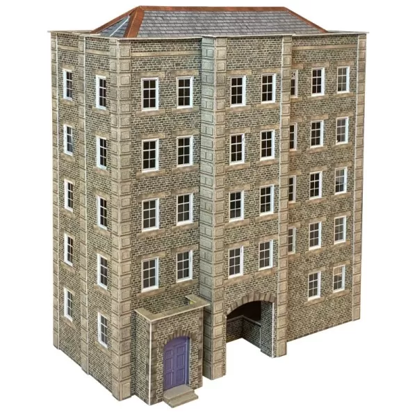 Grimy Old Mill N Gauge Metcalfe PN990 Stand alone or Low Relief