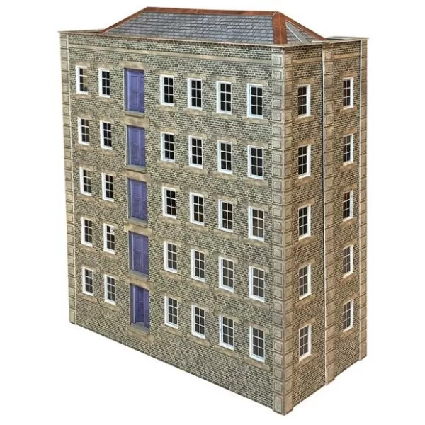 Grimy Old Mill N Gauge Metcalfe PN990 Stand alone or Low Relief