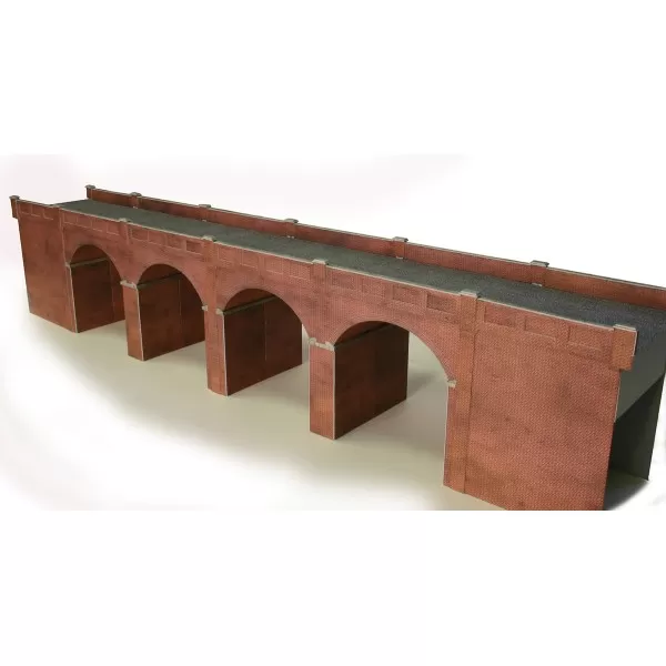 Double Track Red Brick Viaduct OO PO240