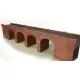 Double Track Red Brick Viaduct OO PO240