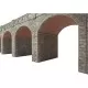 Double Track Stone Viaduct OO PO241