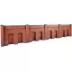 Retaining Wall in Red Brick OO