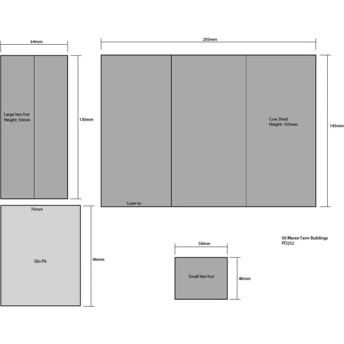 Manor Farm Building OO  Metcalfe PO252