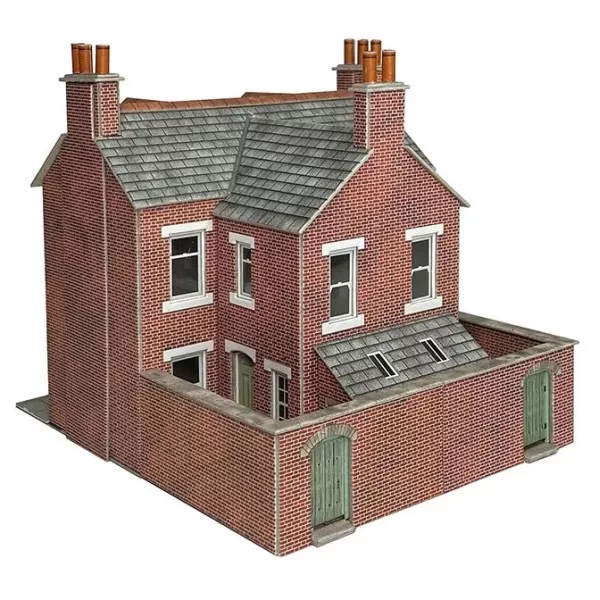 Terraced Houses in Red Brick OO PO300