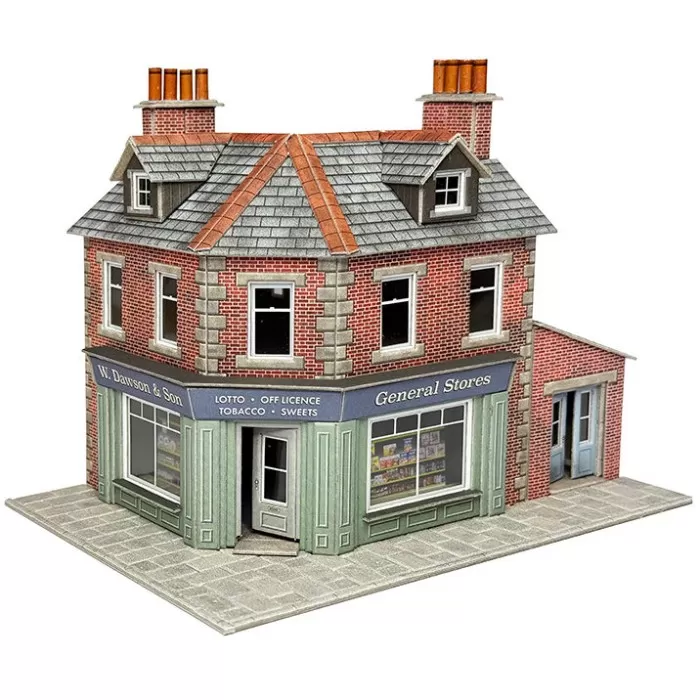 Corner Shop or Pub in Red Brick OO PO308