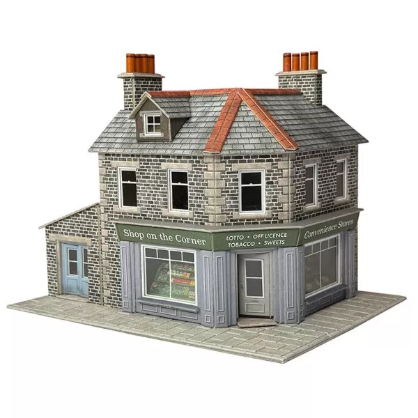 Corner Shop or Pub in Stone OO Metcalfe PO309