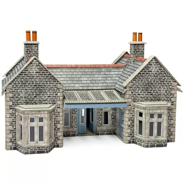 Small Cardleywick Station OO  Metcalfe PO315