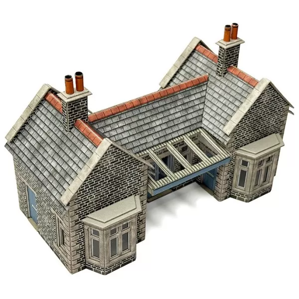 Small Cardleywick Station OO  Metcalfe PO315