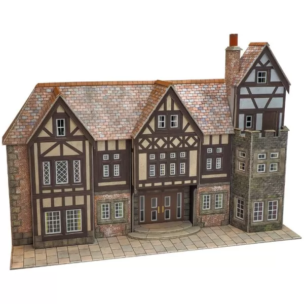 Low Relief Timber Framed Hotel OO  PO375