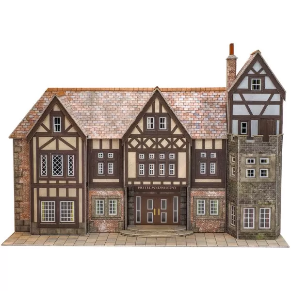 Low Relief Timber Framed Hotel OO  PO375
