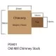 Old Chimney Stack OO  Metcalfe PO401