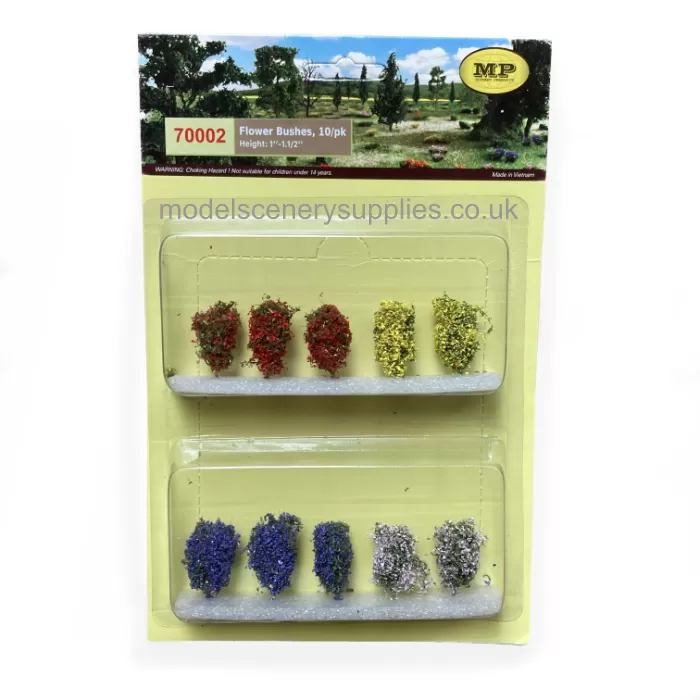Flower Bushes 25mm tall