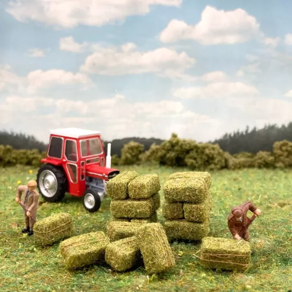 Hay Bales Square 1:76 scale OO