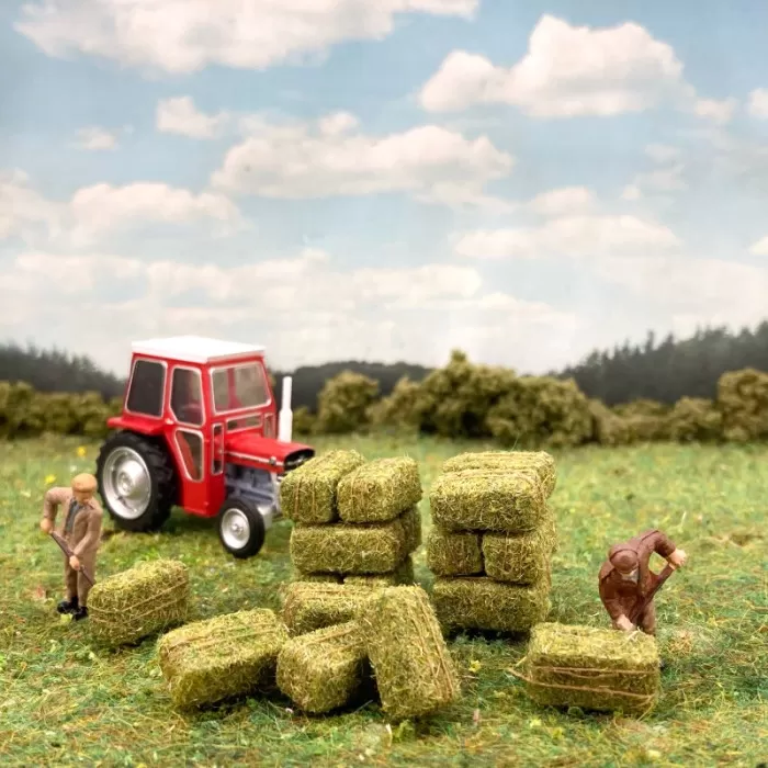 Hay Bales Square 1:76 scale OO