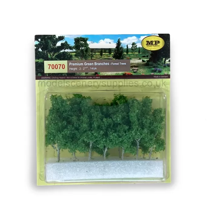 Small Trees Light Green 14 pack