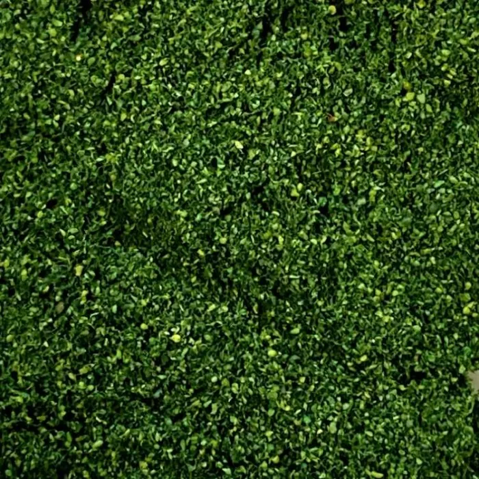 Foliage Mat with Leaves, Dark Green