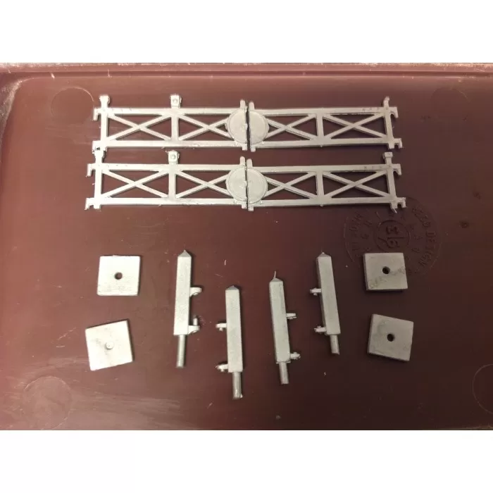 Level Crossing Gates  Double track N gauge