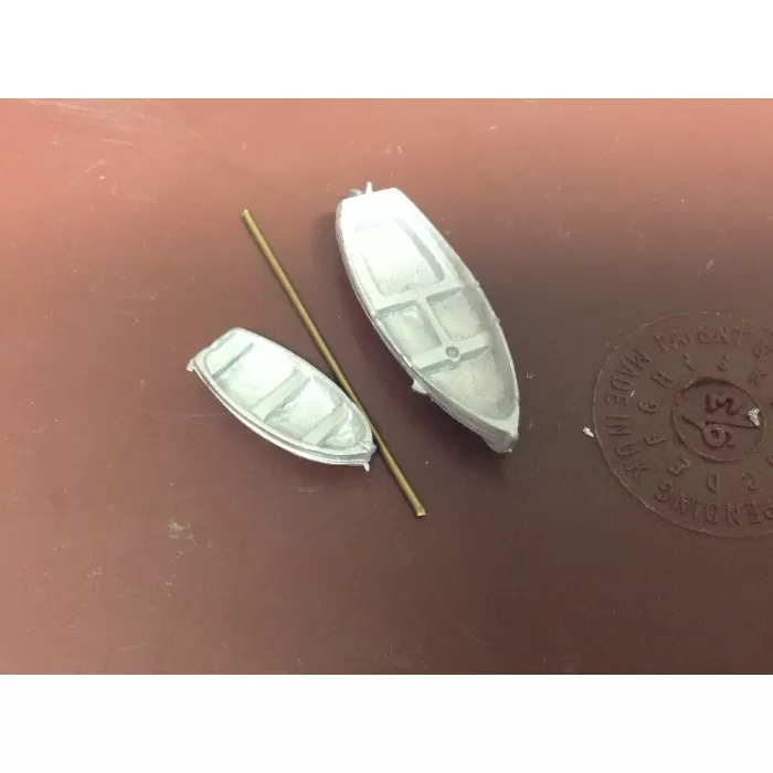 Dinghy and rowing boat N gauge 