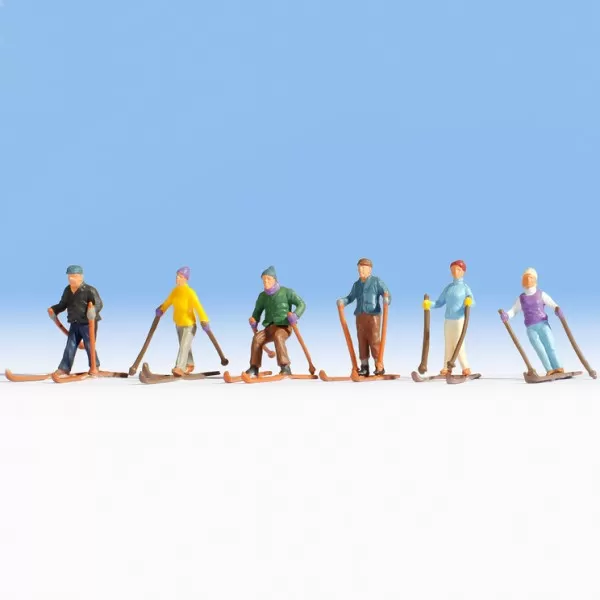 Skiers N gauge