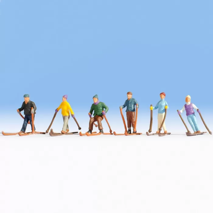 Skiers N gauge