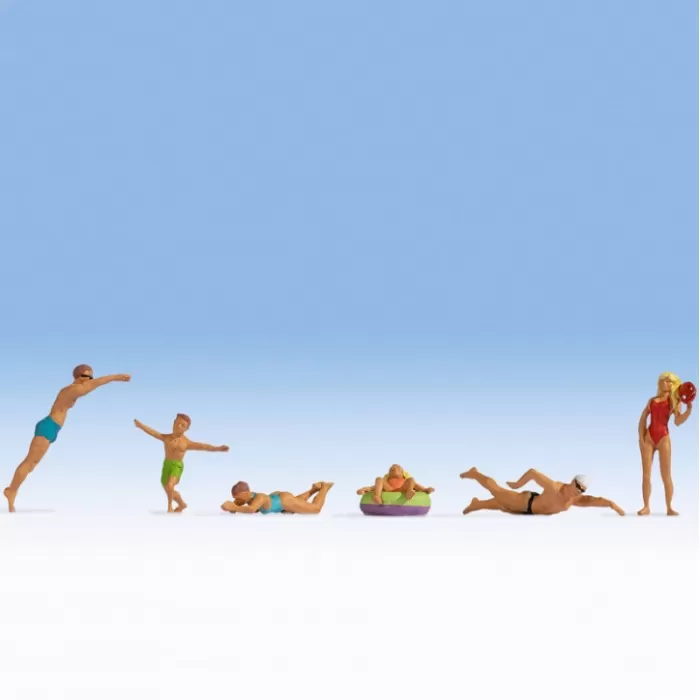 Swimming and Sunbathing  N gauge