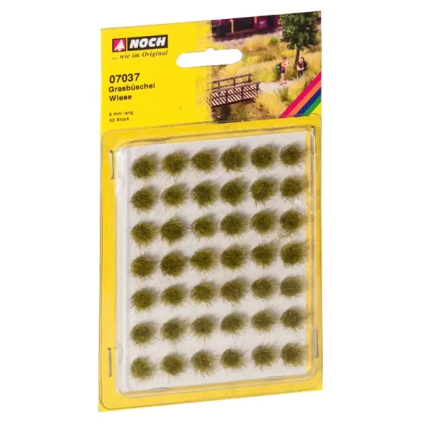 Meadow Grass Tufts Pack of 42 Tufts  Noch 07037