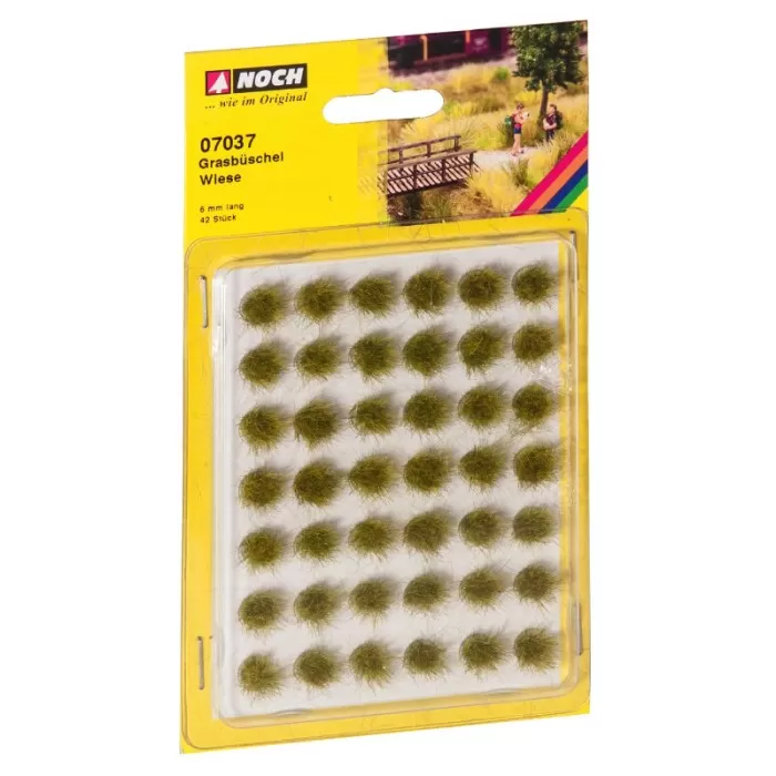 Meadow Grass Tufts Pack of 42 Tufts  Noch 07037