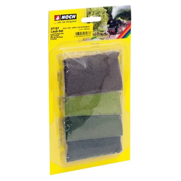 Leaf Foliage Set Green Noch 07167