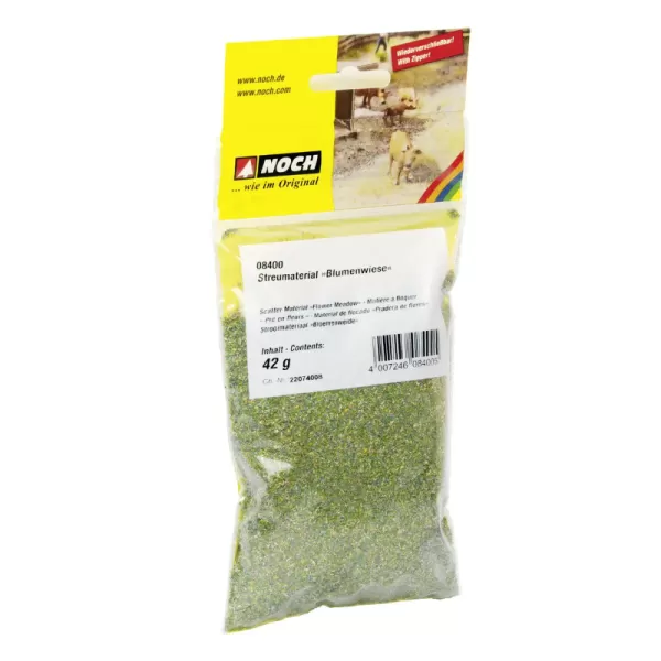 Flower Meadow Green Scatter Noch 08400