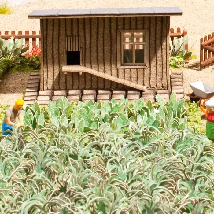 Laser cut Vegetable Garden Plant set OO Noch 14107