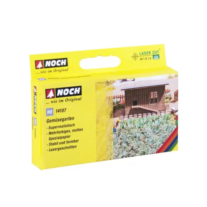Laser cut Vegetable Garden Plant set OO Noch 14107