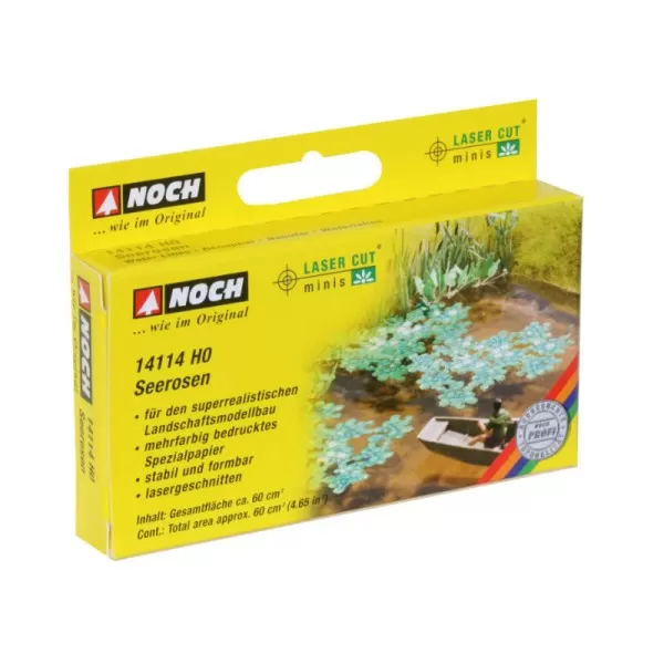 Laser Cut Minis - water lilies  OO