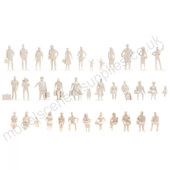 Unpainted TT figures 